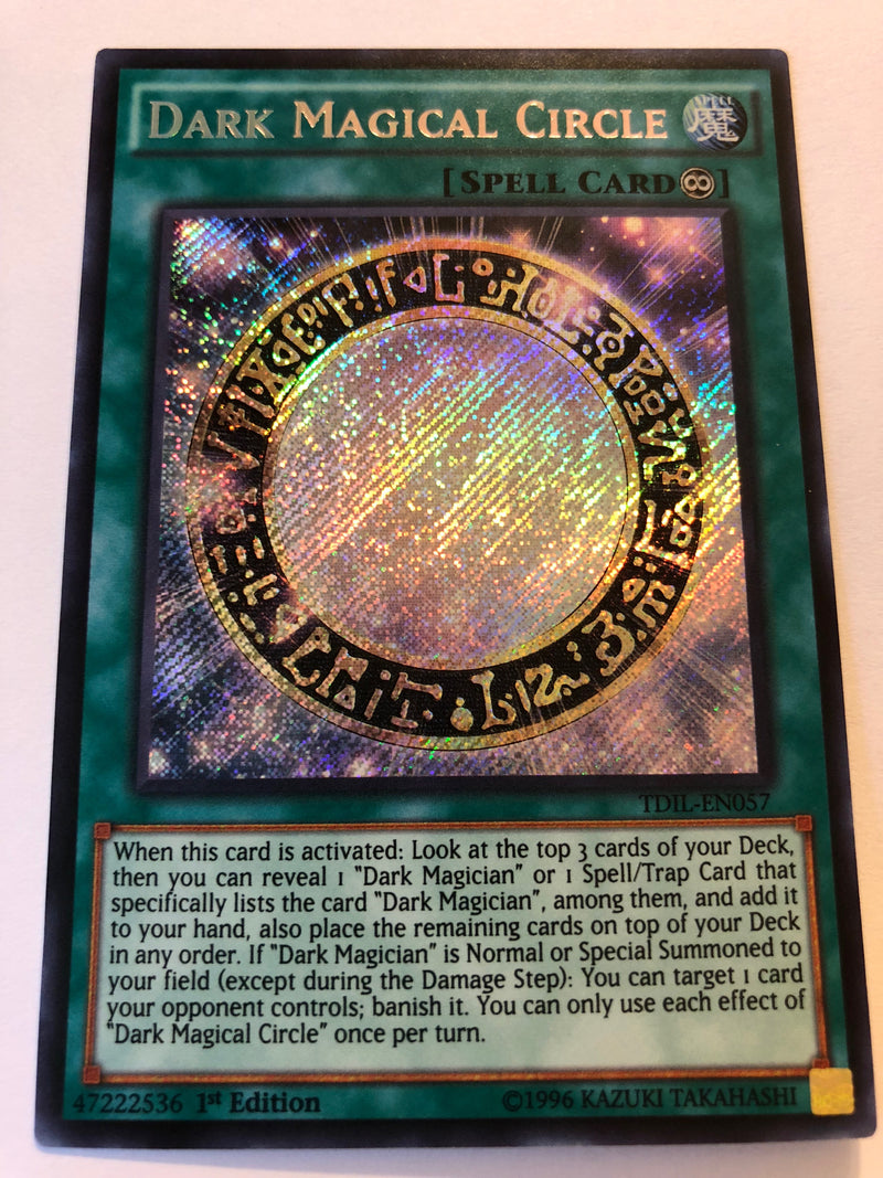 Yugioh Dark Magical Circle TDIL-EN057 Secret Rare 1st Edition Near Mint
