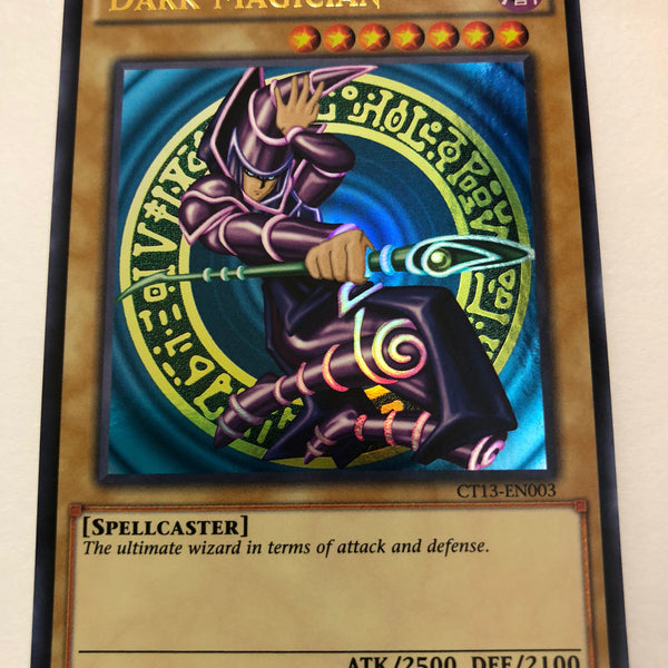 Yugioh Dark Magician CT13-EN003 Ultra Rare Limited Edition Near Mint