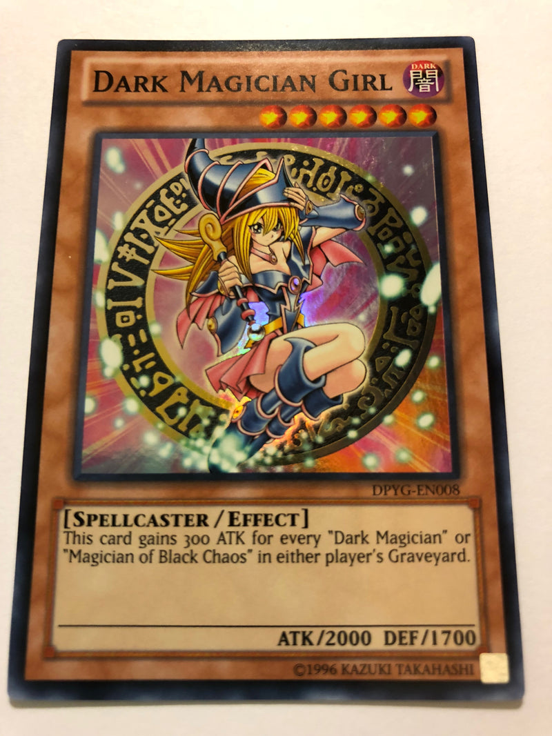 Yugioh Dark Magician Girl DPYG-EN008 Super Rare Unlimited Edition Near Mint