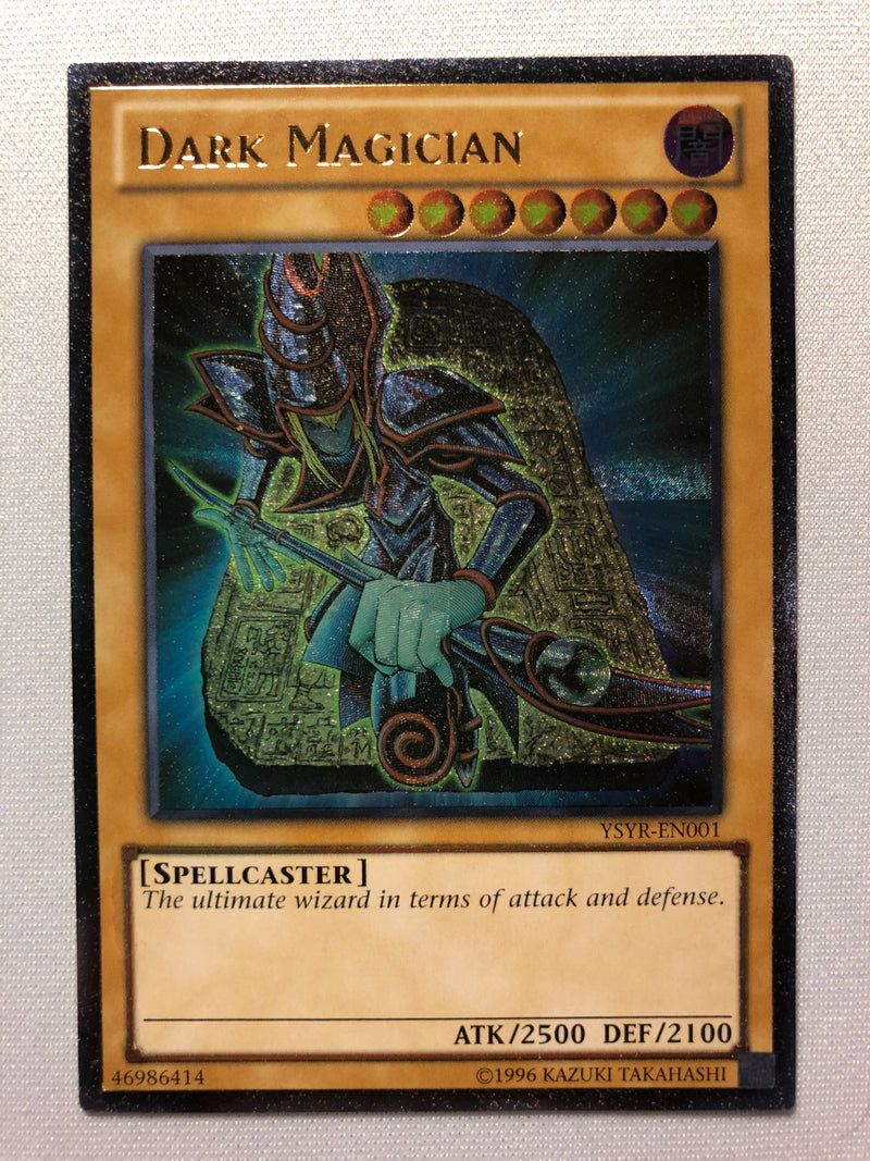 Yugioh Dark Magician YSYR-EN001 Ultimate Rare Unlimited Edition Near Mint