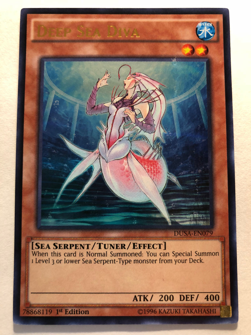 Yugioh Deep Sea Diva DUSA-EN079 Ultra Rare 1st Edition Near Mint