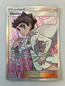 Diantha 130/131 Full Art Trainer Ultra Rare Forbidden Light Pokemon Card NM