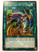 Yugioh Dragged Down into the Grave LCYW-EN174 Super Rare Unlimited Edition NM