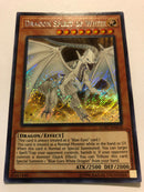 Yugioh Dragon Spirit of White  LCKC-EN018  Secret Rare 1st Edition  Near Mint