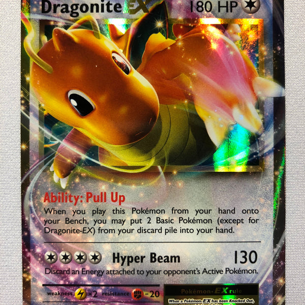 Dragonite EX 72/108 Ultra Rare Holo XY Evolutions Pokemon Card Near Mi