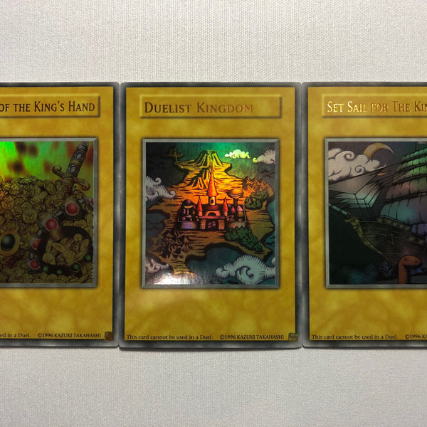 set sail for the kingdom yugioh card Yugioh Duelist Kingdom, Glory of King's Hand, Set Sail for Kingdom Set