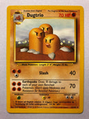 Dugtrio 19/102 Base Set Non-Holo Rare Pokemon Card Near Mint