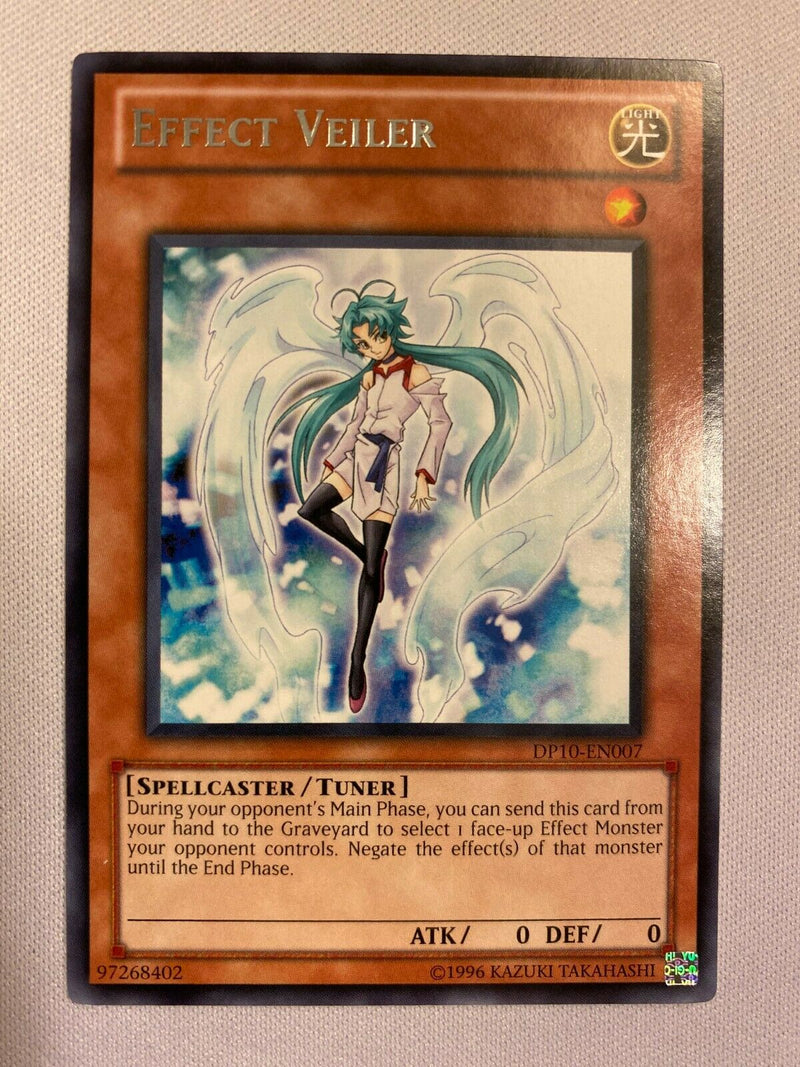 Yugioh Effect Veiler DP10-EN007 Rare Near Mint