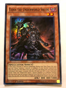 Yugioh Eidos The Underworld Squire SR01-EN002 Super Rare 1st Edition Near Mint