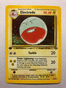 Electrode 2/64 Holo Rare 1st Edition Jungle Set Pokemon Card Near Mint