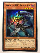 Yugioh Elemental HERO Shadow Mist SDHS-EN001 Super Rare 1st Edition Near Mint