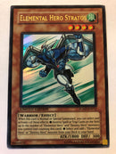 Yugioh Elemental Hero Stratos JUMP-EN012 Limited Edition Ultra Rare Near Mint