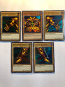 Yugioh Exodia the Forbidden One LART Full Set Lost Art Promos Cards Sealed Mint