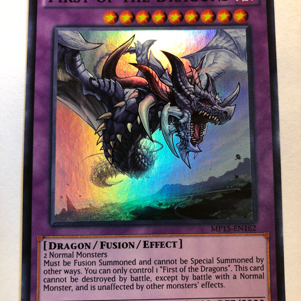 Yugioh First of the Dragons MP15-EN162 1st Edition Super Rare Near Min Yugioh First of the Dragons MP15-EN162 1st Edition Super Rare Near Min