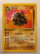 Golem 36/62 1st Edition Rare Fossil Set Pokemon Card Near Mint