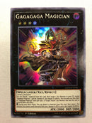 Yugioh Gagagaga Magician LED6-EN034 Super Rare 1st Edition Near Mint