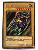 Yugioh Gaia The Fierce Knight LOB-006 Unlimited Edition Ultra Rare Near Mint