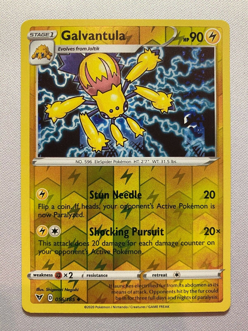 Galvantula 056/185 Reverse Holo Vivid Voltage Pokemon Card Near Mint