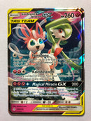 Gardevoir & Sylveon GX 130/214 Tag Team Unbroken Bonds Pokemon Card Near Mint
