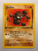 Geodude 47/62 Common 1st Edition Fossil Set Pokemon Card Near Mint