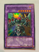 Yugioh Gladiator Beast Gyzarus LODT-EN044 Super Rare Unlimited Edition Near Mint