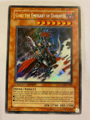 Yugioh Gorz the Emissary of Darkness DLG1-EN000 Limited Edition Secret Rare Near Mint