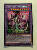 Yugioh Greedy Venom Fusion Dragon FUEN-EN010 Secret Rare Unlimited Edition Near Mint