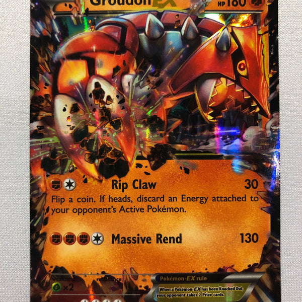 groudon ex pokemon card price Groudon EX 85/160 Holo Ultra Rare XY Primal Clash Pokemon Card Near Mi