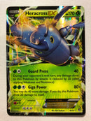 Heracross EX 4/111 Holo Ultra Rare XY Furious Fists Pokemon Card Near Mint