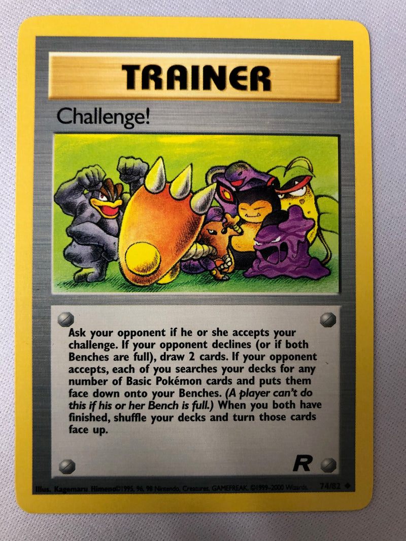 Challenge! 74/82 Team Rocket Uncommon Pokemon Card NM