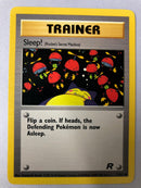 Sleep! 79/82 Team Rocket Common Pokemon Card Near Mint