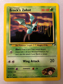 Brock’s Zubat 24/132 Gym Heroes Rare Pokemon Card NM