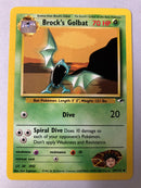 Brock's Golbat 39/132 Gym Heroes Uncommon Pokemon Card NM