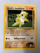 Brock's Sandshrew 71/132 Gym Heroes Common Pokemon Card NM