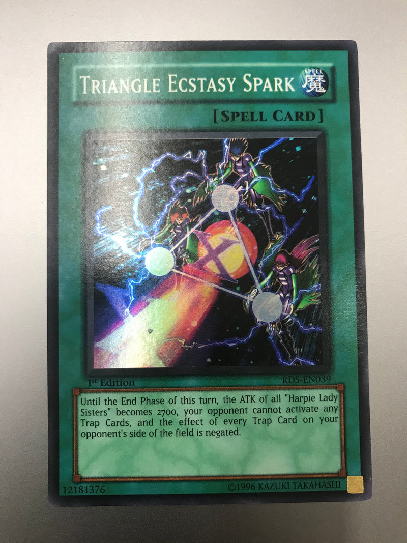 Yugioh Triangle Ecstasy Spark RDS-EN039 Super Rare 1st Edition Near Mint