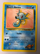 Misty's Horsea 86/132 Gym Heroes Common Pokemon Card Near Mint