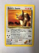 Blaine's Tauros 64/132 Gym Heroes Common Pokemon Card Near Mint