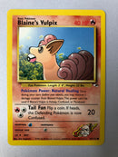 Blaine's Vulpix 66/132 Gym Heroes Common Pokemon Card Near Mint