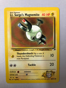 Lt. Surge's Magnemite 80/132 Gym Heroes Uncommon Pokemon Card NM