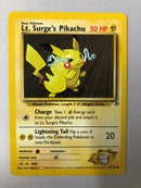 Lt. Surge’s Pikachu 81/132 Gym Heroes Common Pokemon Card NM