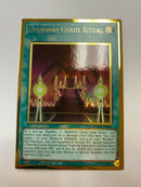 Yugioh Numeron Chaos Ritual  MGED-EN050  Premium Gold Rare 1st Edition NM