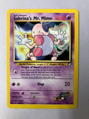 Sabrina's Mr.Mime 94/132 Gym Heroes Pokémon Card NM