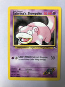 Sabrina's Slowpoke 95/132 Gym Heroes Common Pokemon Card Near Mint