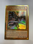 Yugioh  Red-Eyes Darkness Metal Dragon MGED-EN009 Premium Gold 1st Edition NM