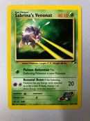 Sabrina's Venonat 96/132 Gym Heroes Common Pokemon Card NM