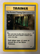 The Rocket's Training Gym 104/132 Gym Heroes Rare Pokemon Card NM