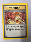 Misty's Wrath 114/132 Gym Heroes Uncommon Pokemon Card Near Mint