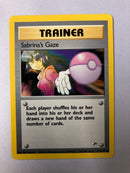 Sabrina’s Gaze 125/132 Gym Heroes Common Pokemon Card Near Mint