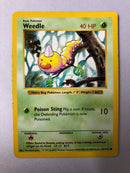 Weedle 69/102 Base Set Shadowless Pokemon Card NM