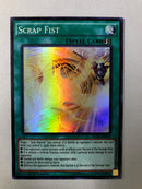 Yugioh Scrap Fist SDSE-EN024 Super Rare 1st Edition NM